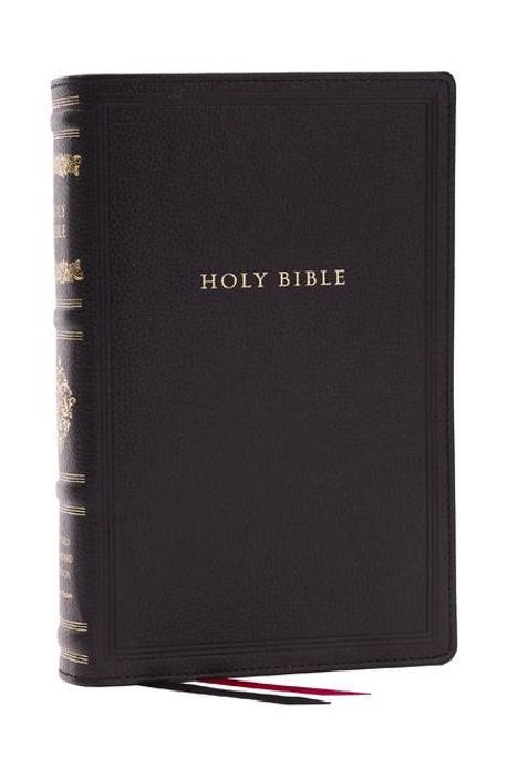 Thomas Nelson: RSV Personal Size Bible with Cross References, Black Leathersoft, Thumb Indexed, (Sovereign Collection), Buch