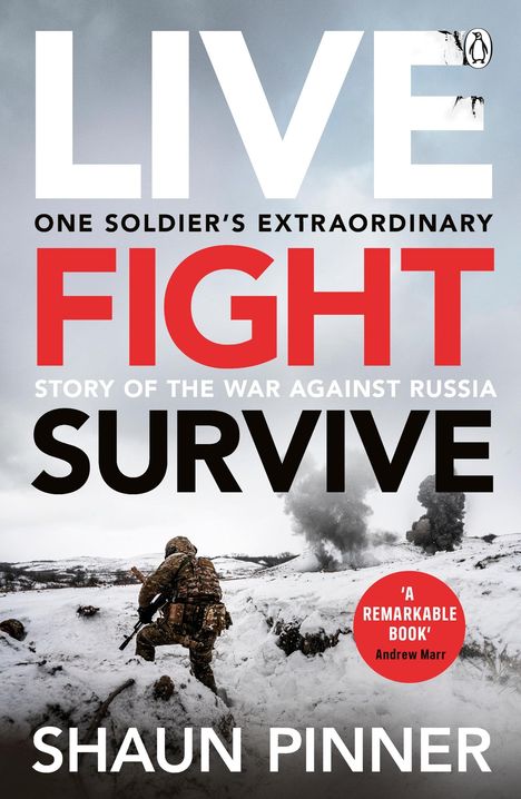 Shaun Pinner: Live. Fight. Survive., Buch