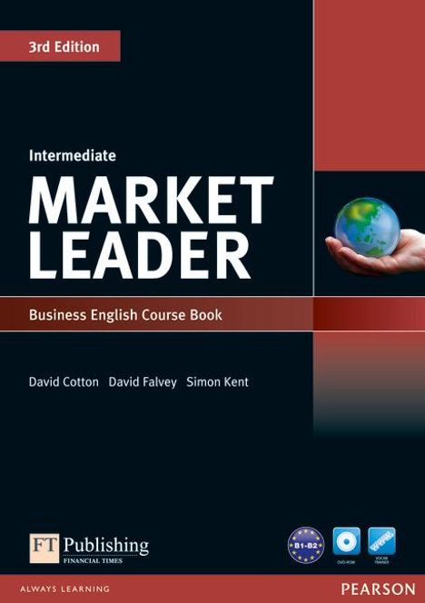 David Cotton: Market Leader Coursebook (with DVD-ROM incl. Class Audio), Buch
