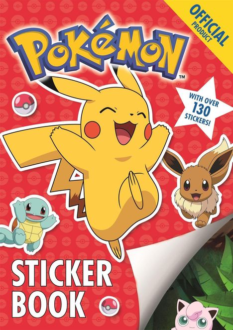Pokemon: The Official Pokemon Sticker Book, Buch