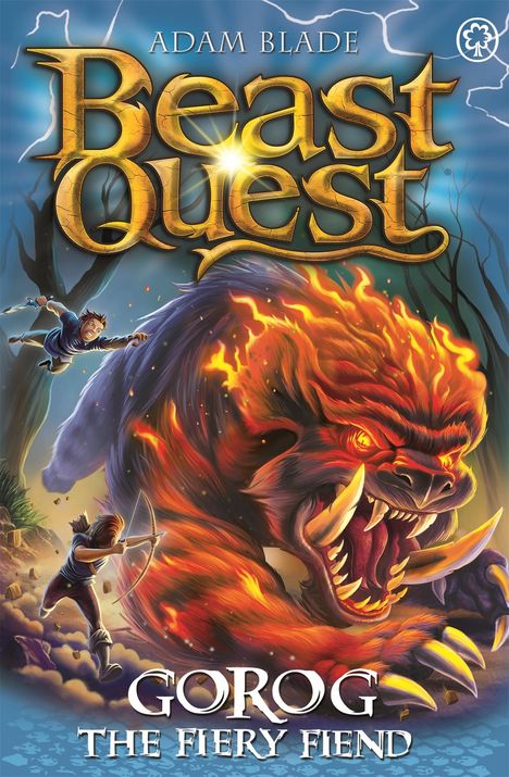Adam Blade: Beast Quest: Gorog the Fiery Fiend, Buch