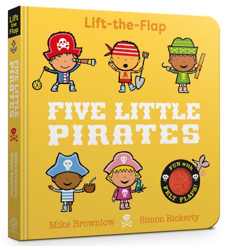 Mike Brownlow: Five Little Pirates, Buch