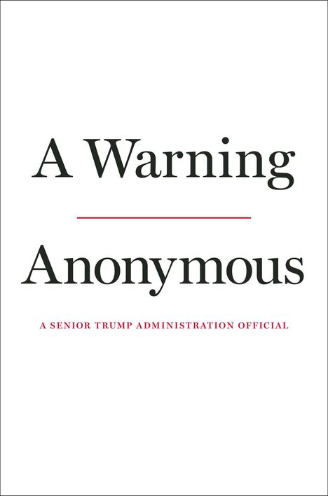 Anonymous Anonymous: A Warning, Buch