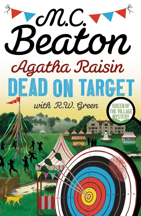 M. C. Beaton: Agatha Raisin: Dead on Target, Buch