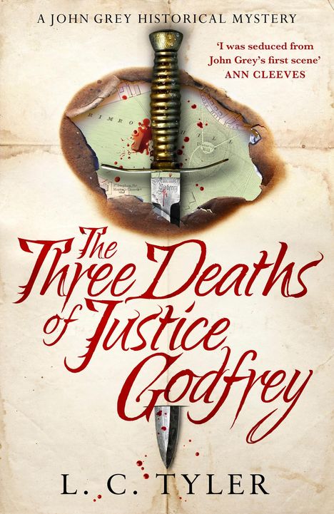 L C Tyler: The Three Deaths of Justice Godfrey, Buch