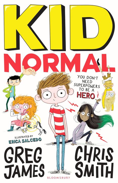 Greg James: Kid Normal 01, Buch