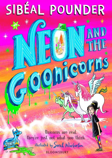 Sibeal Pounder: Neon and the Goonicorns, Buch