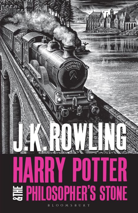 Joanne K. Rowling: Harry Potter 1 and the Philosopher's Stone, Buch