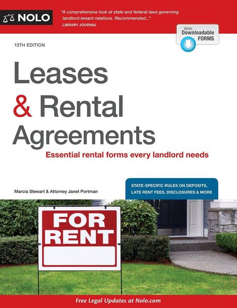 Marcia Stewart: Leases &amp; Rental Agreements 13/, Buch