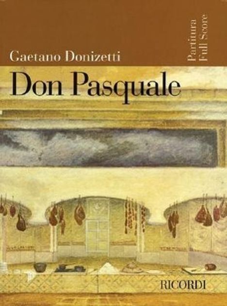Don Pasquale: Score, Buch