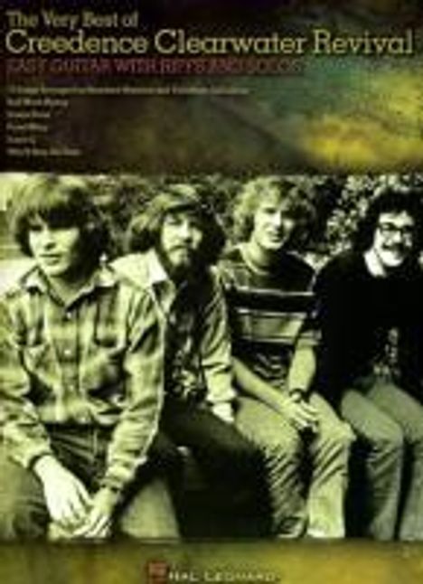 The Very Best of Creedence Clearwater Revival - Easy Guitar with Riffs and Solos, Buch