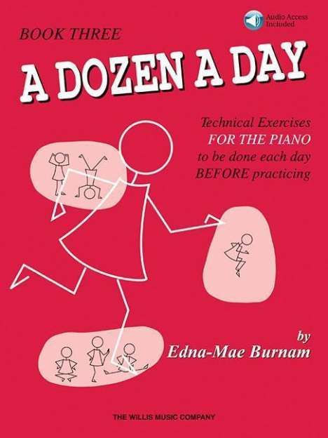 A Dozen a Day Book 3 - Book/Audio, Buch