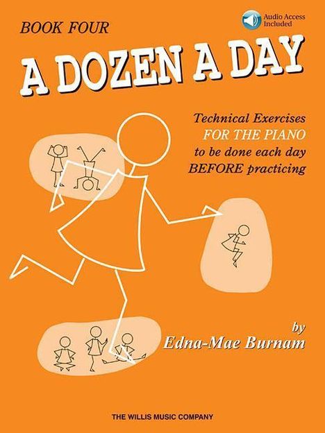 A Dozen a Day Book 4 - Book/Online Audio, Buch