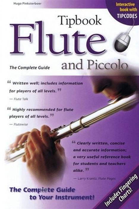 Tipbook Flute and Piccolo, Buch