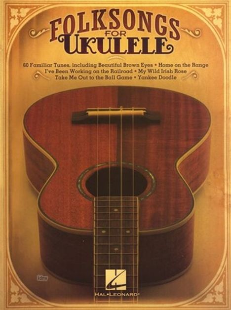 Folk Songs for Ukulele, Buch