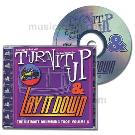 Turn It Up And Lay It Down Volume 4 (The Ultimate Drumming Tool!), CD