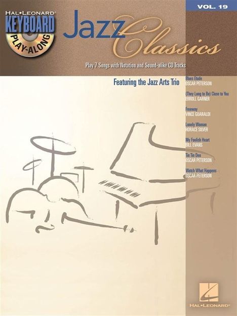 Jazz Classics: Keyboard Play-Along Volume 19, Buch