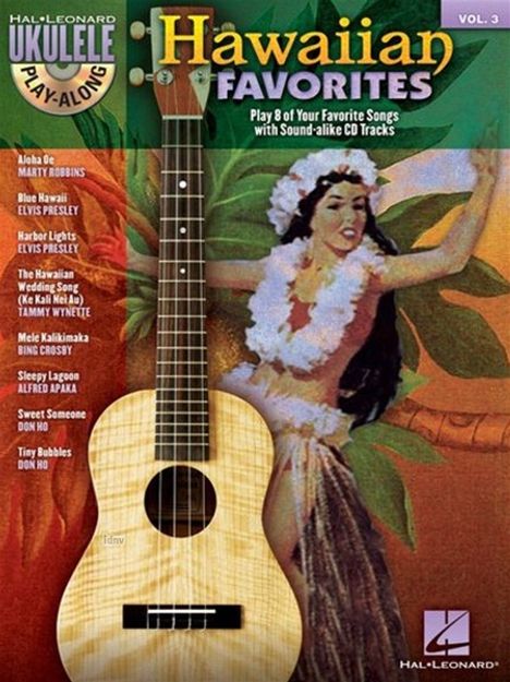 Hawaiian Favorites - Ukulele Play-Along Vol. 3 Book/Online Audio, Buch