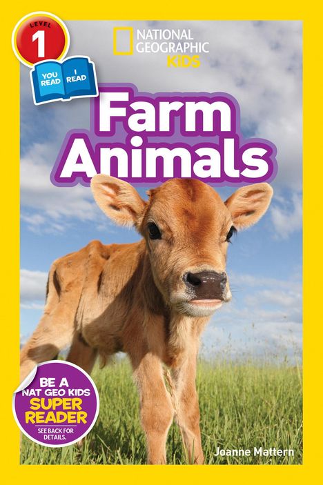 Joanne Mattern: National Geographic Readers: Farm Animals (Level 1 Coreader), Buch