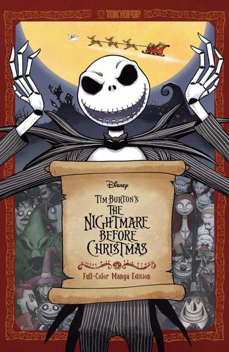 Disney Manga: Tim Burton's the Nightmare Before Christmas (Full-Color Manga Edition), Buch