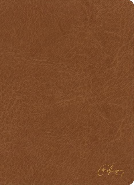 Holman Bible Staff: KJV Spurgeon Study Bible, Tan Leathertouch, Buch