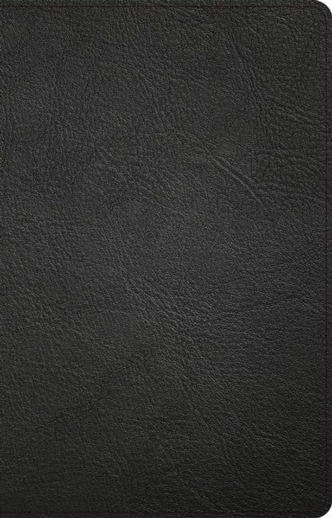 Holman Bible Publishers: NASB Large Print Thinline Bible, Holman Handcrafted Collection, Black Premium Goatskin, Buch