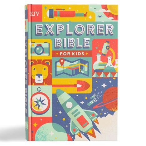 Holman Bible Publishers: KJV Explorer Bible for Kids, Hardcover, Buch