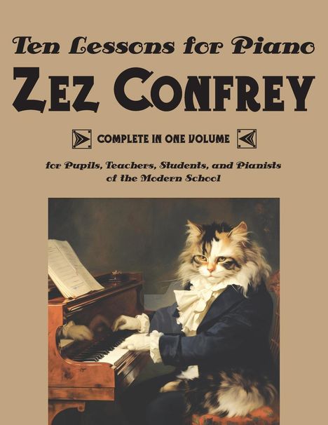 Ten Lessons for Piano, Buch