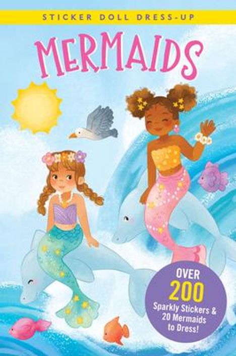 Mermaids Sticker Doll Dress-Up Book, Buch