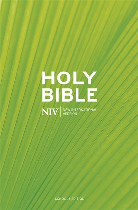 New International Version: NIV Schools Hardback Bible, Buch
