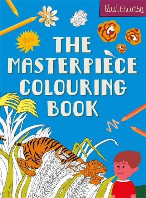 Paul Thurlby: The Masterpiece Colouring Book, Buch