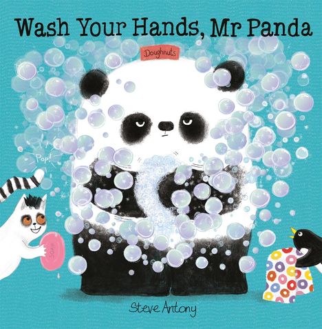 Steve Antony: Wash Your Hands, Mr Panda, Buch