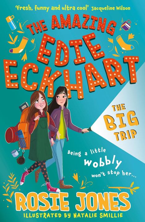 Rosie Jones: The Amazing Edie Eckhart: The Big Trip, Buch