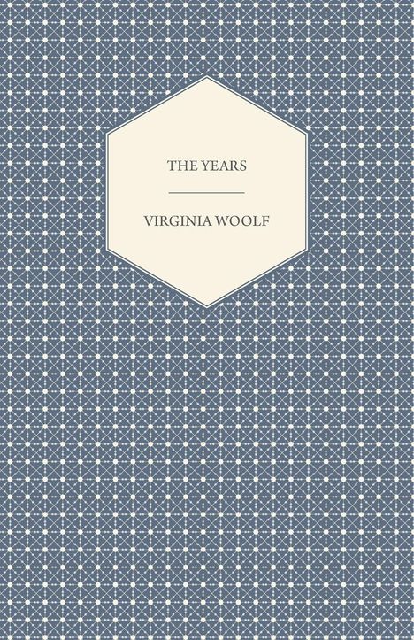 Virginia Woolf: The Years, Buch