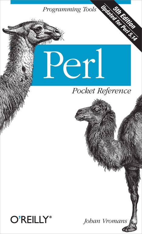 Johan Vromans: Perl Pocket Reference, Buch