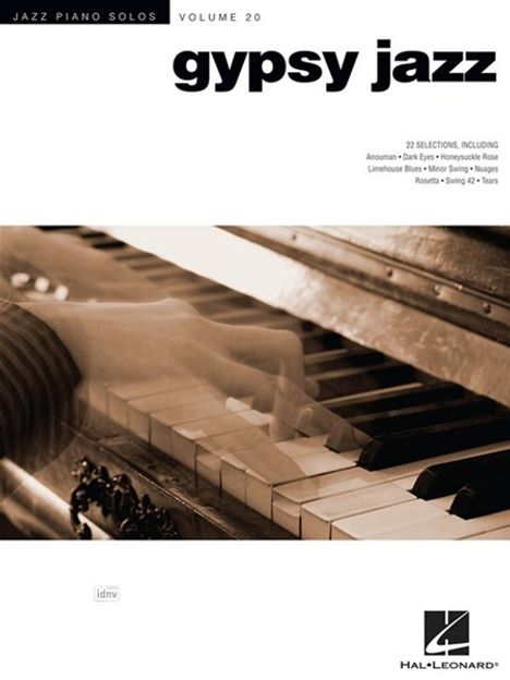 Gypsy Jazz: Jazz Piano Solos Series Volume 20, Buch
