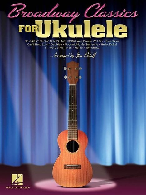 Broadway Classics for Ukulele, Buch
