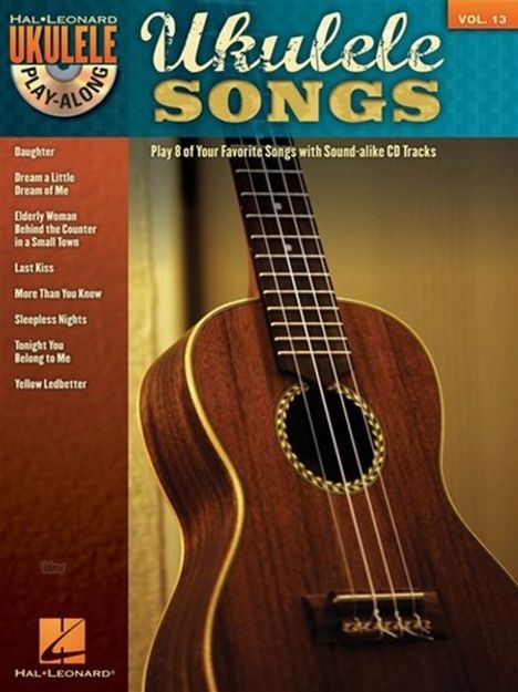 Ukulele Songs W/Cd, Buch