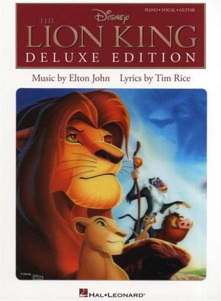Elton John: The Lion King - Deluxe Edition, Noten