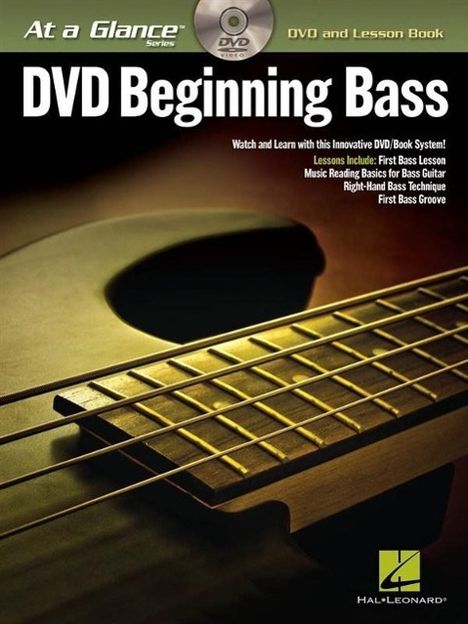 Joe Charupakorn: DVD Beginning Bass [With DVD], Buch