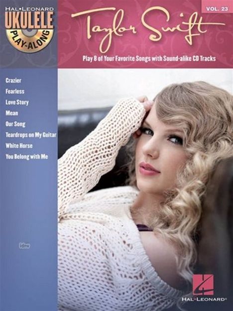 Ukulele Play-Along Volume 23: Taylor Swift, Noten