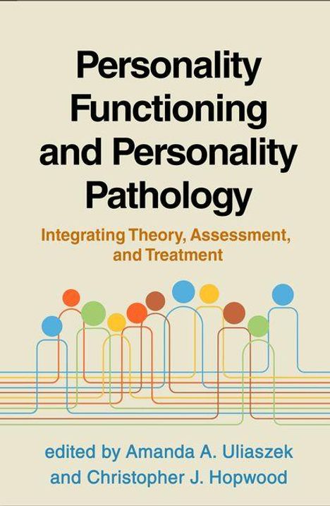 "Personality Functioning and Personality Pathology" und darunter bunte Linien und Kreise, ein Buchcover.