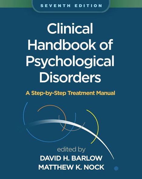 "Seventh Edition" oben, "Clinical Handbook of Psychological Disorders" zentriert, darunter "A Step-by-Step Treatment Manual".