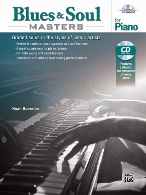 Noah Baerman: Blues &amp; Soul Masters for Piano, Buch