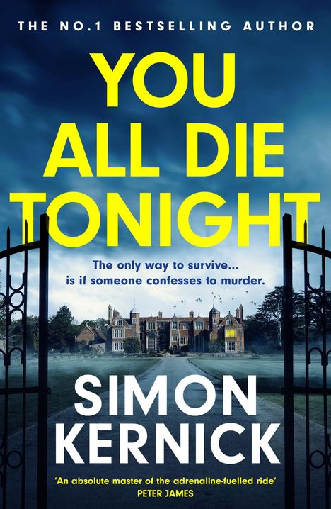 Simon Kernick: You All Die Tonight, Buch