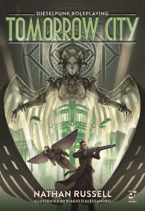 Nathan Russell: Tomorrow City, Buch