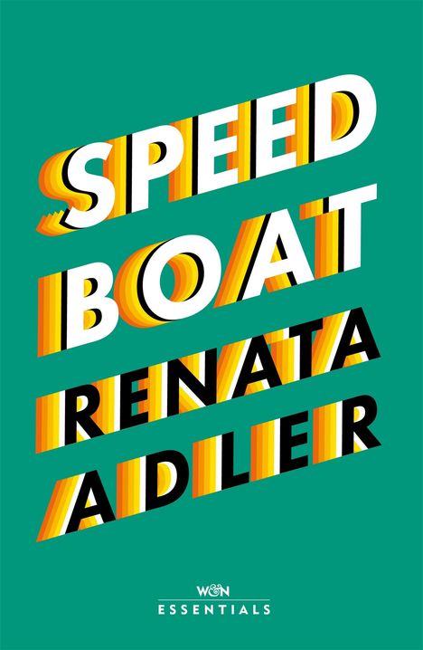 Renata Adler: Speedboat, Buch