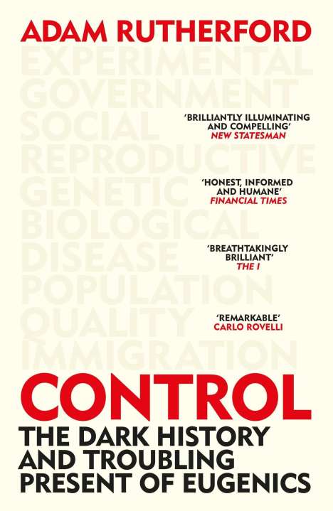 Adam Rutherford: Control, Buch