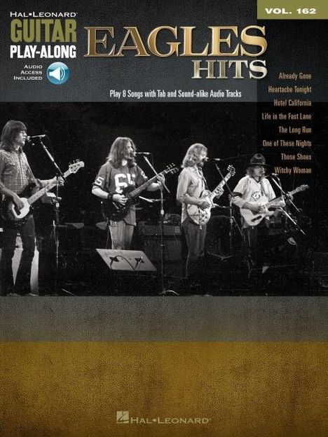 Eagles Hits: Guitar Play-Along Volume 162, Buch