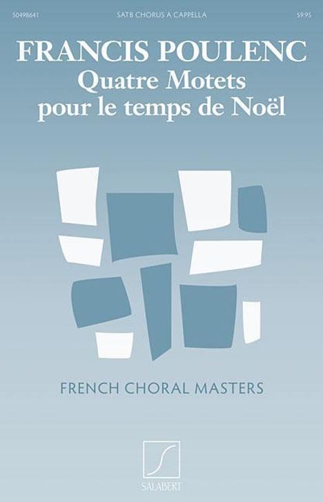 Francis Poulenc: Quatre Motets Pour Le Temps de Noel - Satb A Cappella, Buch